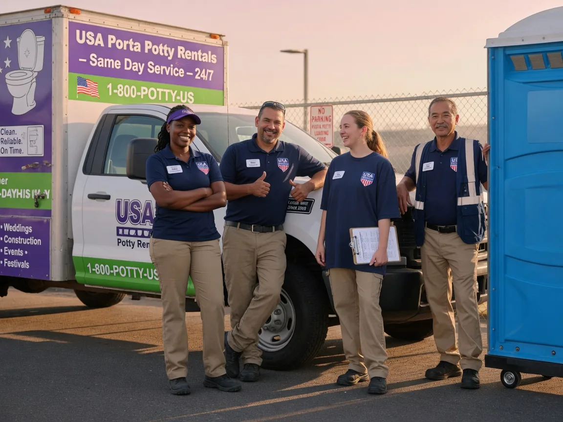 Porta Potty Rental company in Newburg, WV